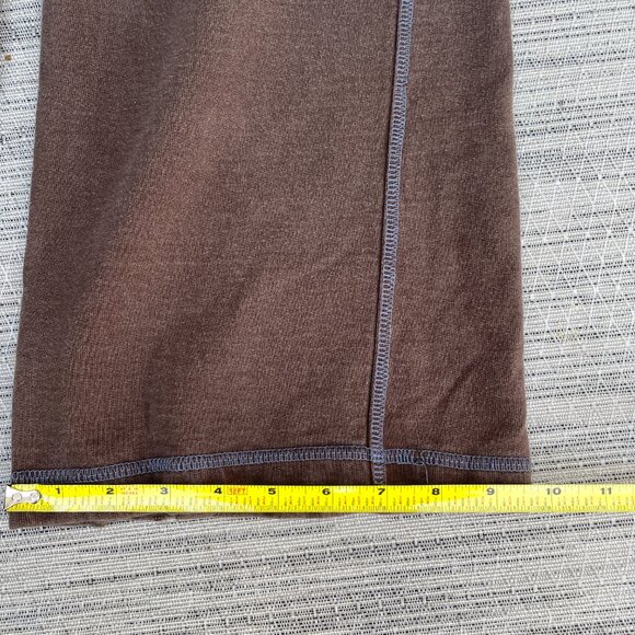 Hatley Heritage Y2K Sweatpants Womens XL Brown Blue Moose Wide Leg Drawstring - Picture 10 of 10